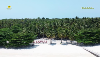 Mengenal Pulau Ketawai, Pesona Pulau Tropis nan Eksotis di Bangka Tengah